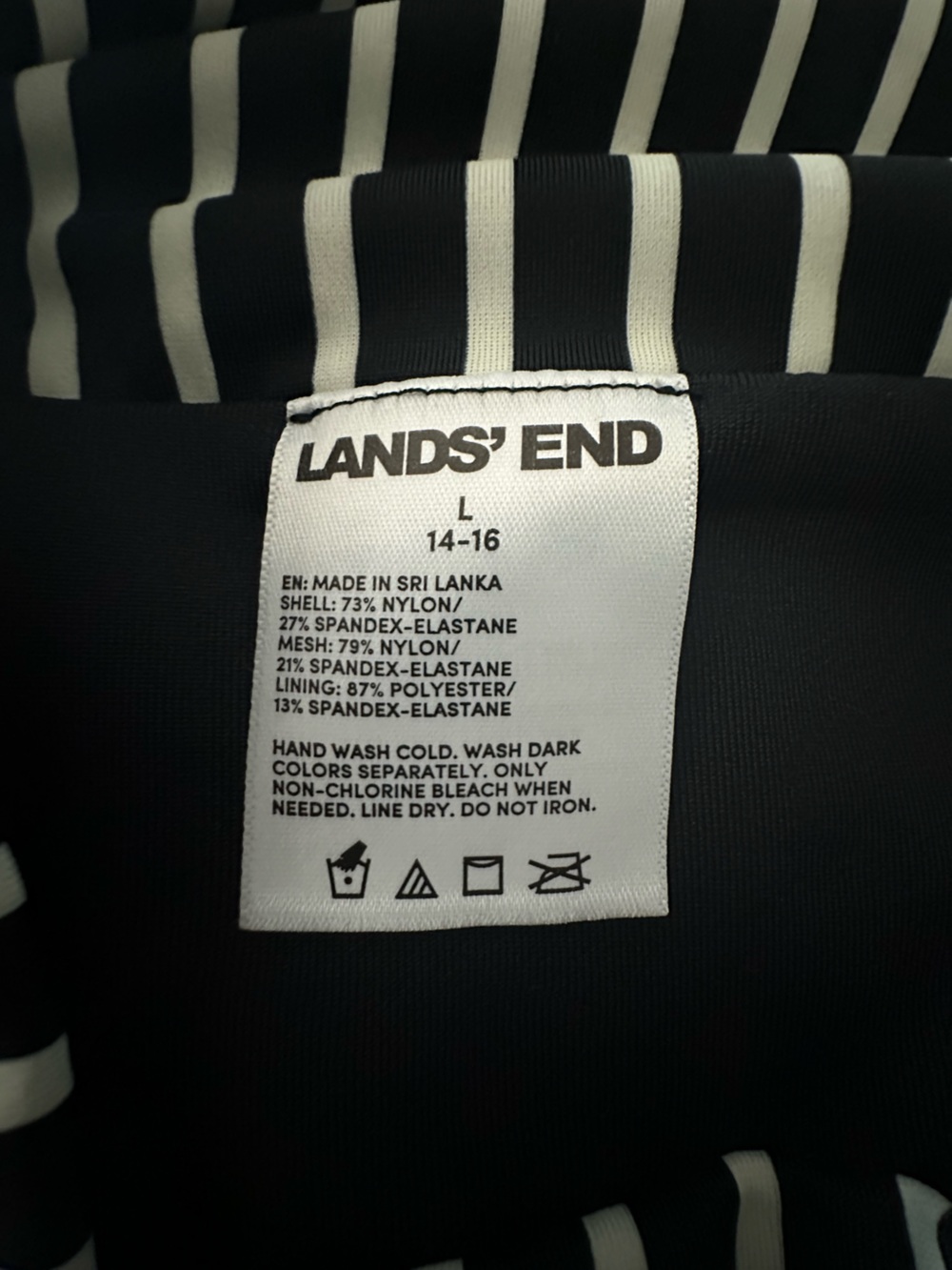 Lands End 2 Piece Bathing Suit - Picture 4 of 7